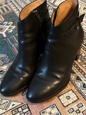 Madewell Black Leather Boots